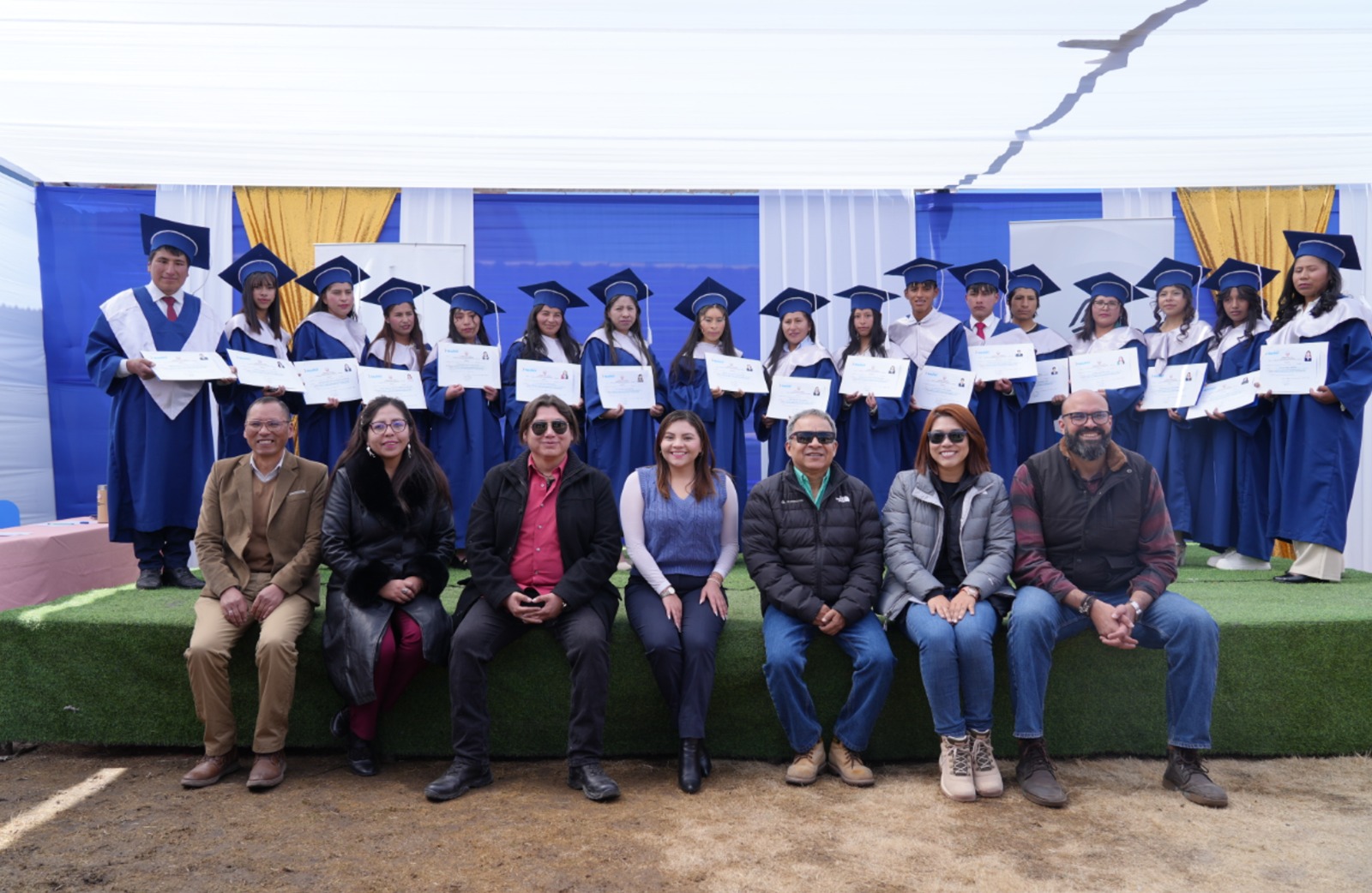 54 jóvenes se titulan en centro de formación de Antapaccay