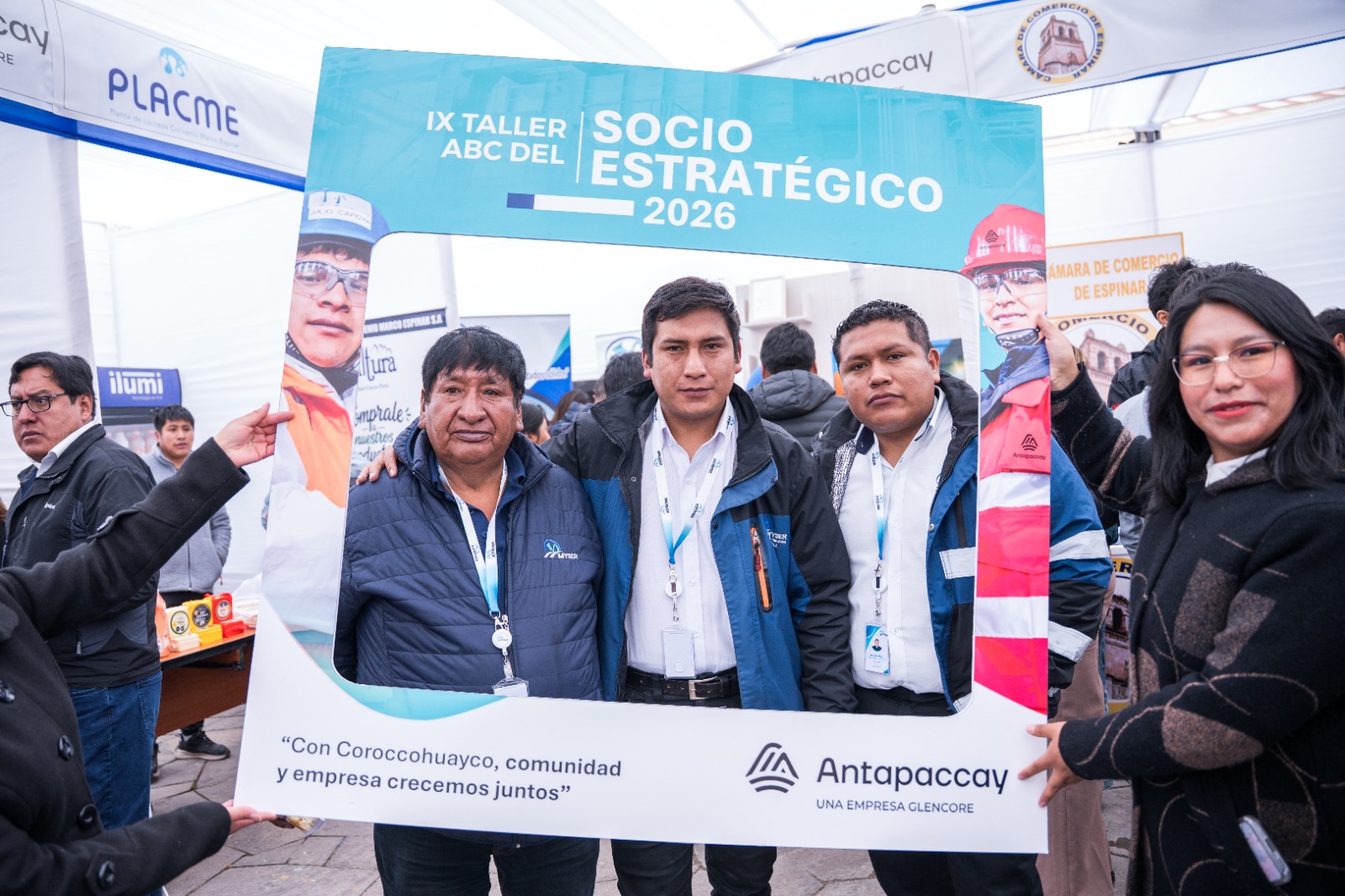 Antapaccay fortalece el abastecimiento responsable en Espinar