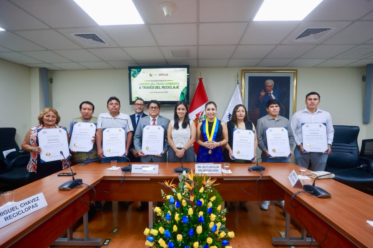 Pamolsa recibe distinción en el Congreso de la República