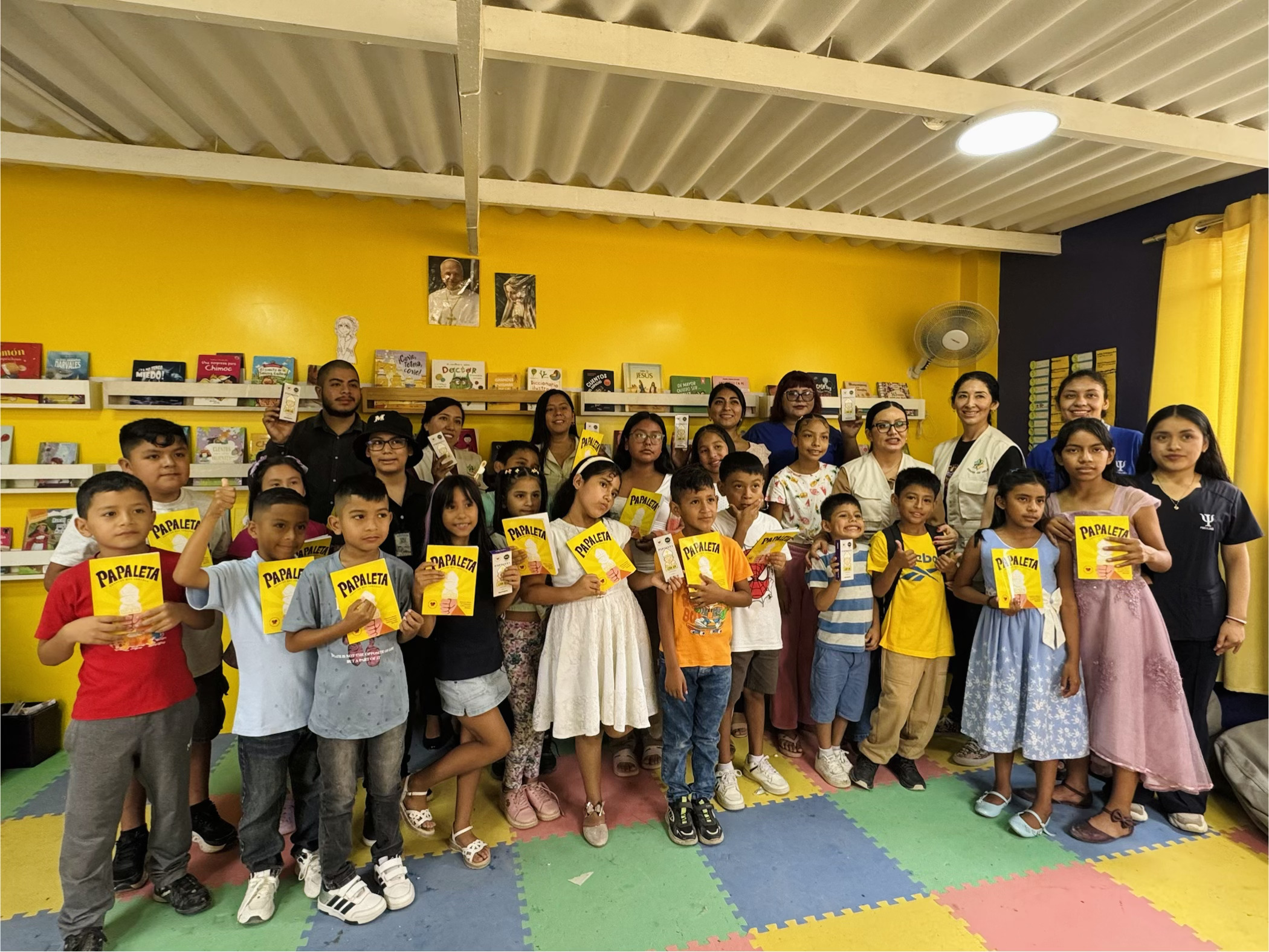 PAPALETA eleva nivel de lectura en niños de Chiclayo