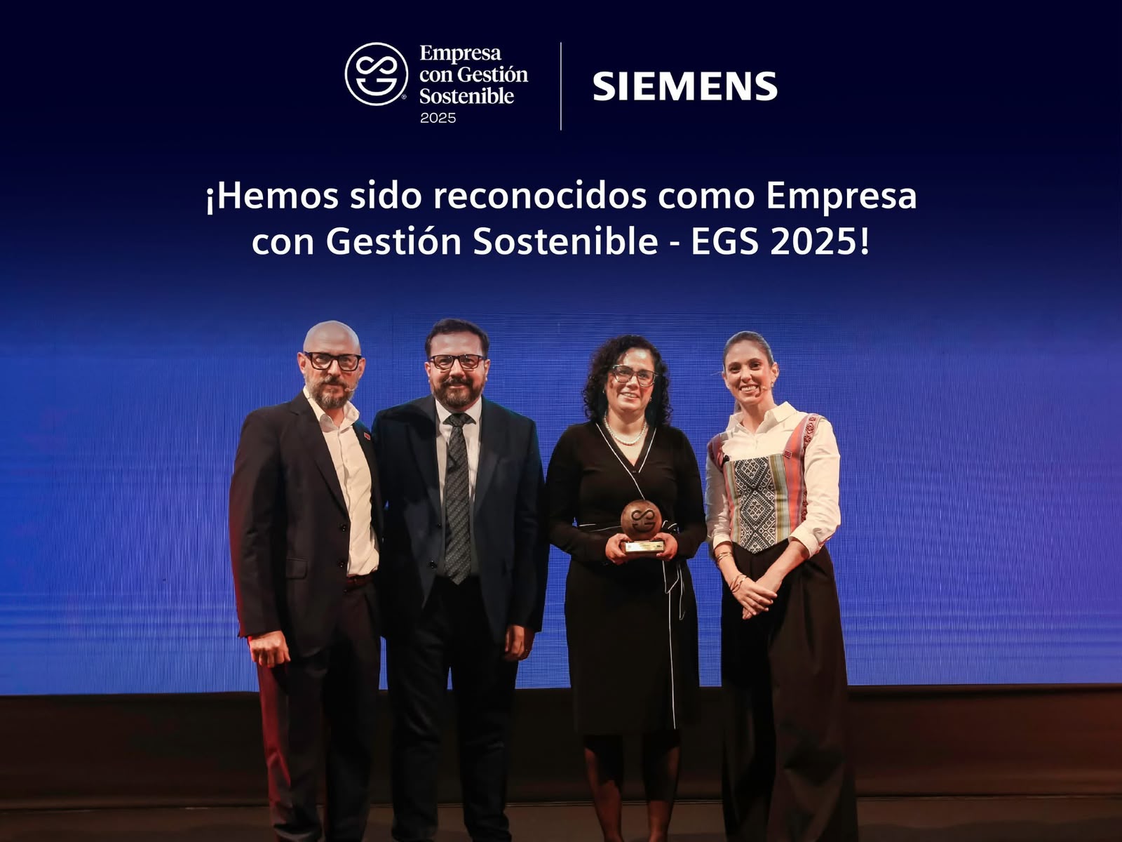 Siemens obtiene el distintivo Empresa Sostenible 2025