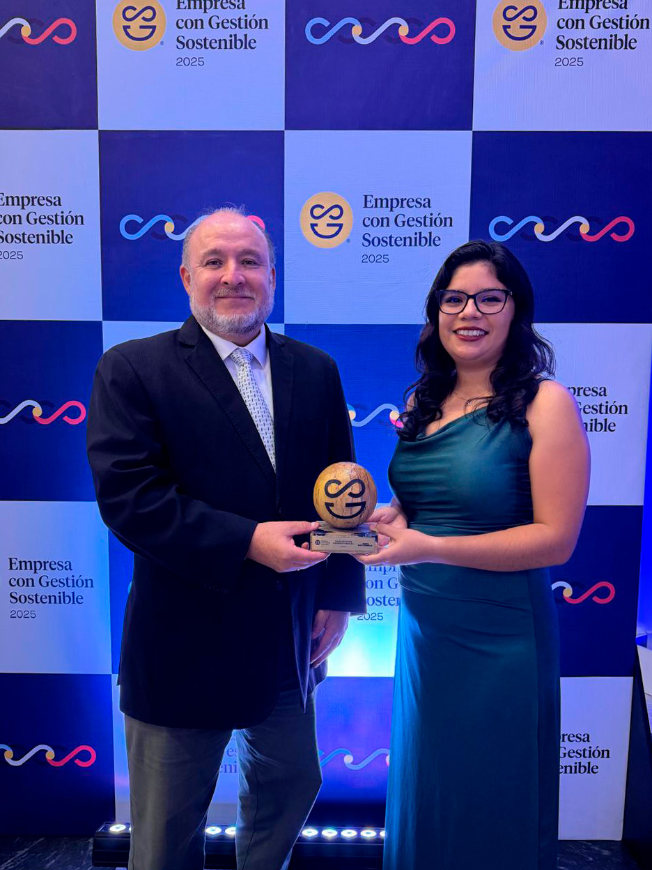 Talma recibe distintivo de gestión sostenible por octavo año