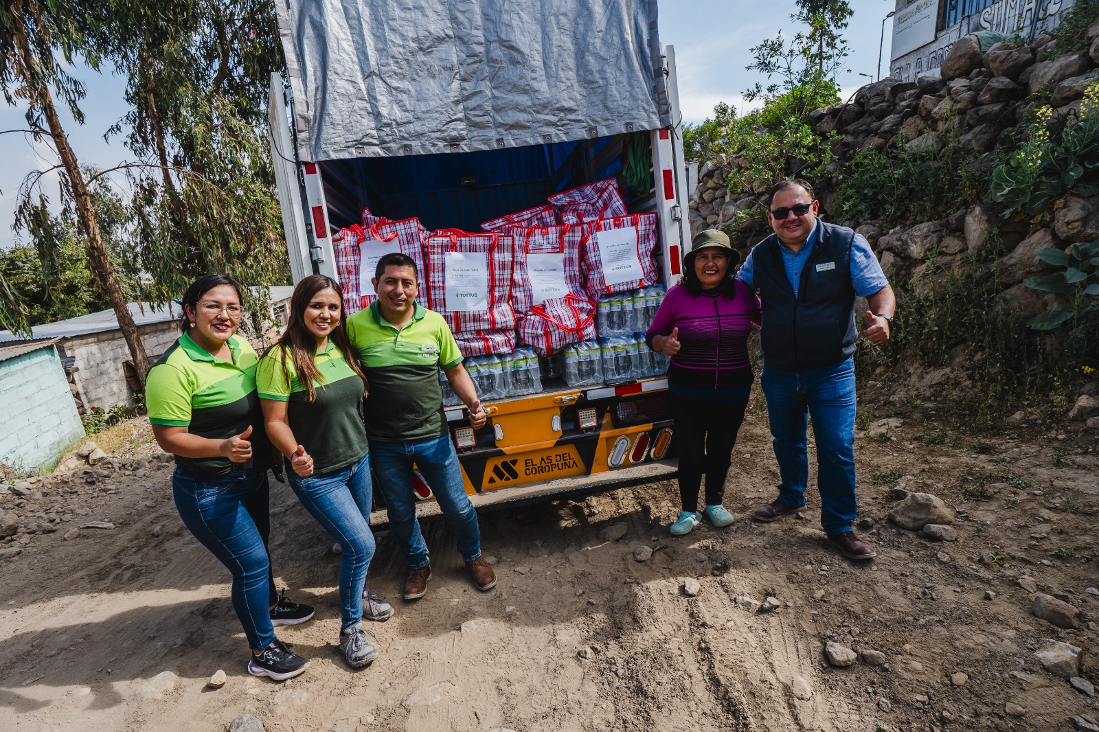 Tottus canaliza mermas de alimentos hacia comedores
